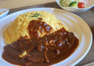 ときわや食堂　オムライス（デミグラス）