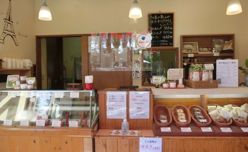 店内　クッキーもあります。