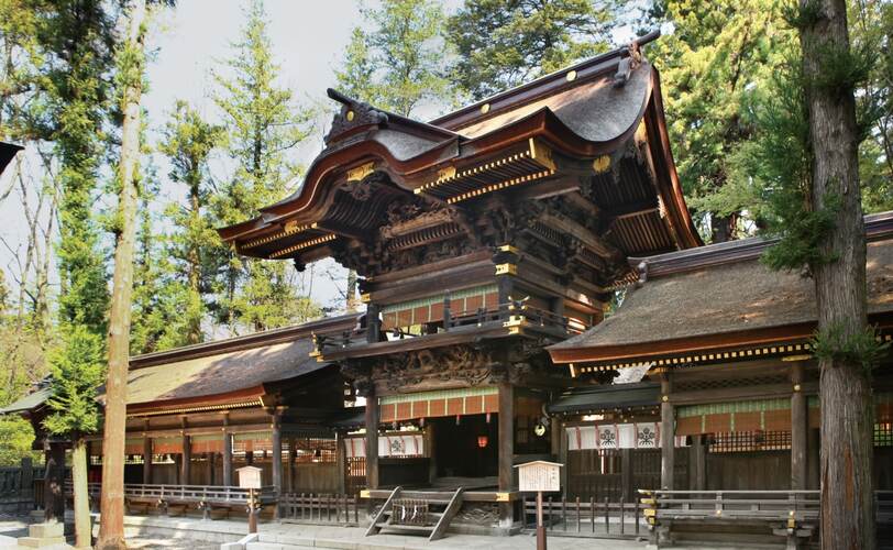 諏訪大社　春宮