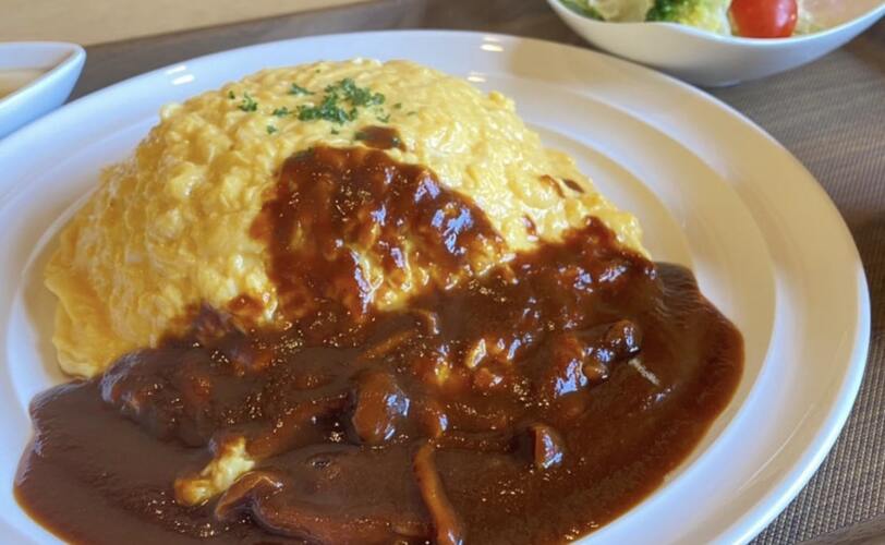ときわや食堂　オムライス（デミグラス）